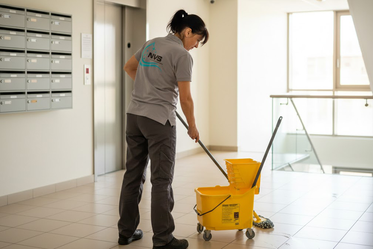 Nettoyage copropriétés Bourges Cher - NVS nettoyage immeubles professionnel Val Sologne