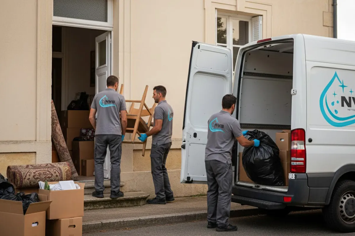 Désencombrement / Débarras — intervention NVS