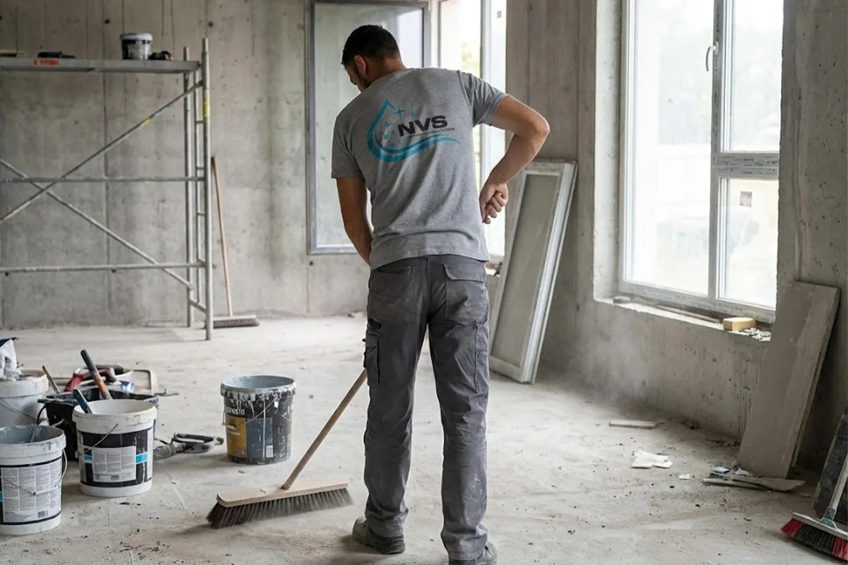 Nettoyage de fin de chantier — remise en état après travaux